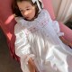 Nightingale Girl's Dress Moonstone with Kir Royale Hand Smocking Nightingale Girl's Dress Moonstone with Kir Royale Hand Smocking